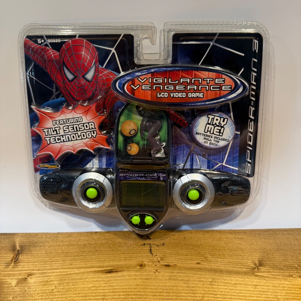 Spider-Man 3 Vigilante Vengeance LCD‎ Video Game Techno Source 90620 New